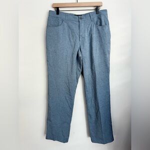 Dunning Golf Stretch Performance Bottoms gray athletic pants 34